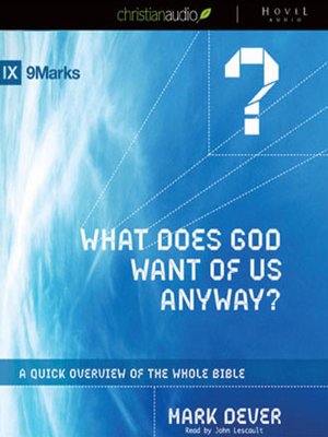cover image of What Does God Want of Us Anyway